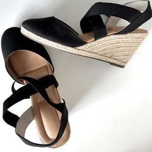 Espadrille wedge sandal